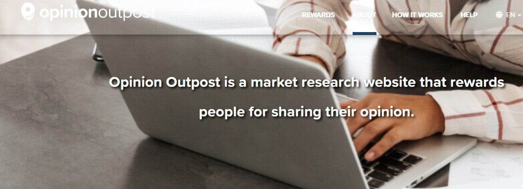 Opinion Outpost pays you points for surveys that you can redeem for prizes.