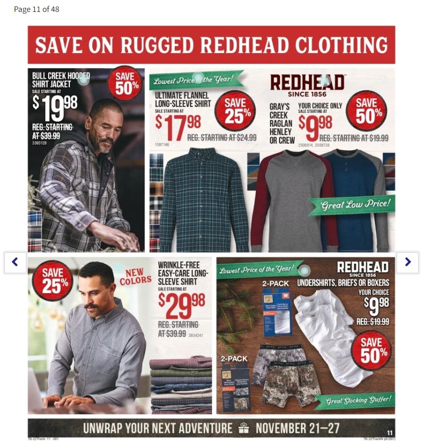 Cabelas Black Friday 2022 Friday Page 11