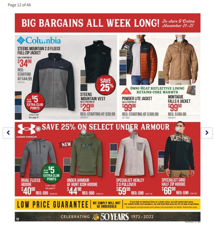 Cabelas Black Friday 2022 Friday Page 12