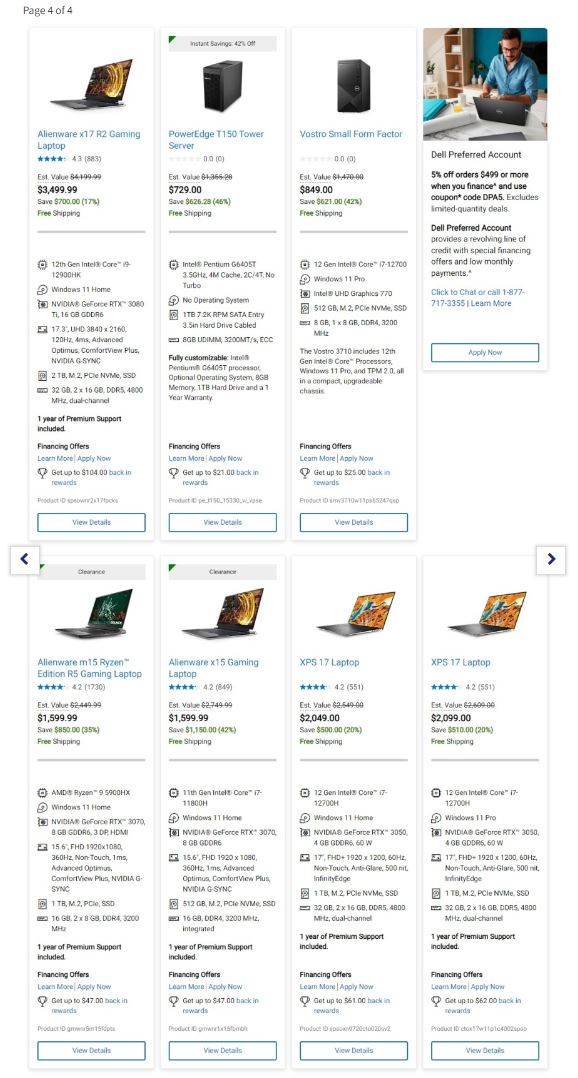 Dell Pre Black Friday 2022 Page 4
