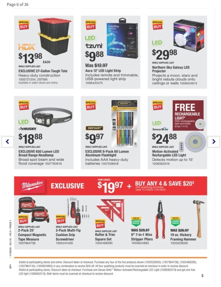 Home Depot Black Friday Page 6