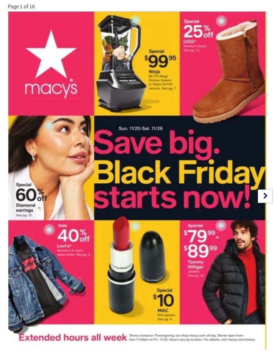 Macys Black Friday 2022 Page 1
