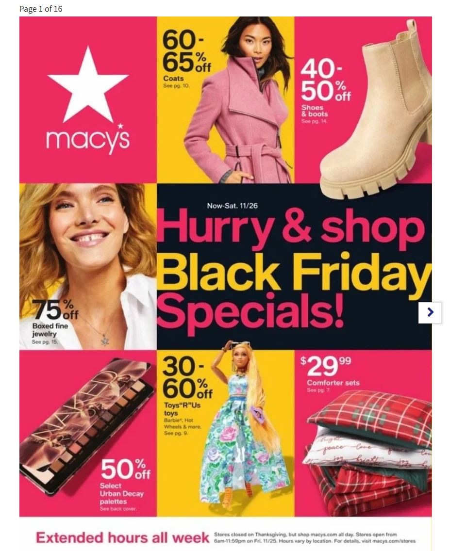 Macys Thanksgiving 2022 Page 1