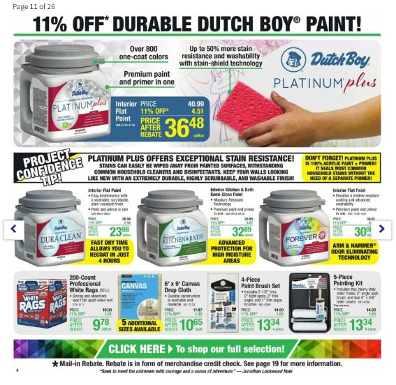Menards Black Friday 2022 Friday Page 11
