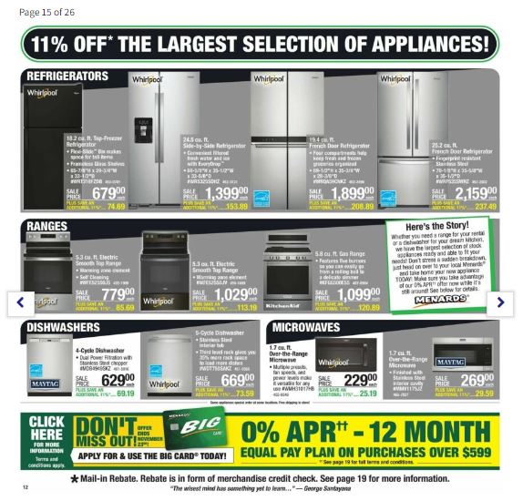 Menards Black Friday 2022 Friday Page 15