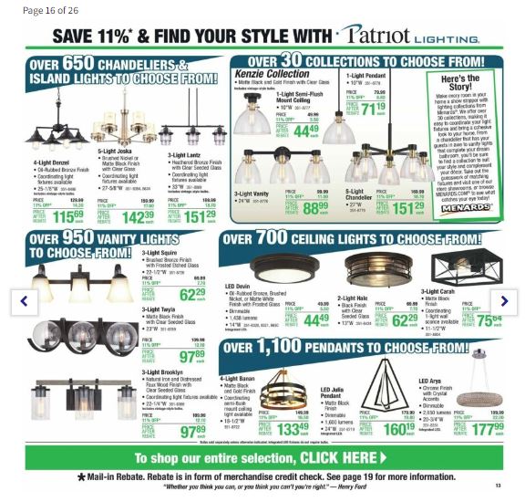 Menards Black Friday 2022 Friday Page 16