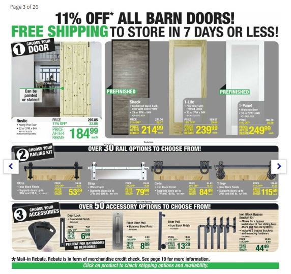 Menards Black Friday 2022 Friday Page 3