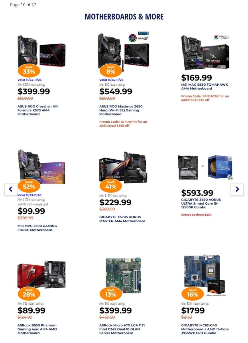 Newegg Black Friday 2022 Friday Page 10