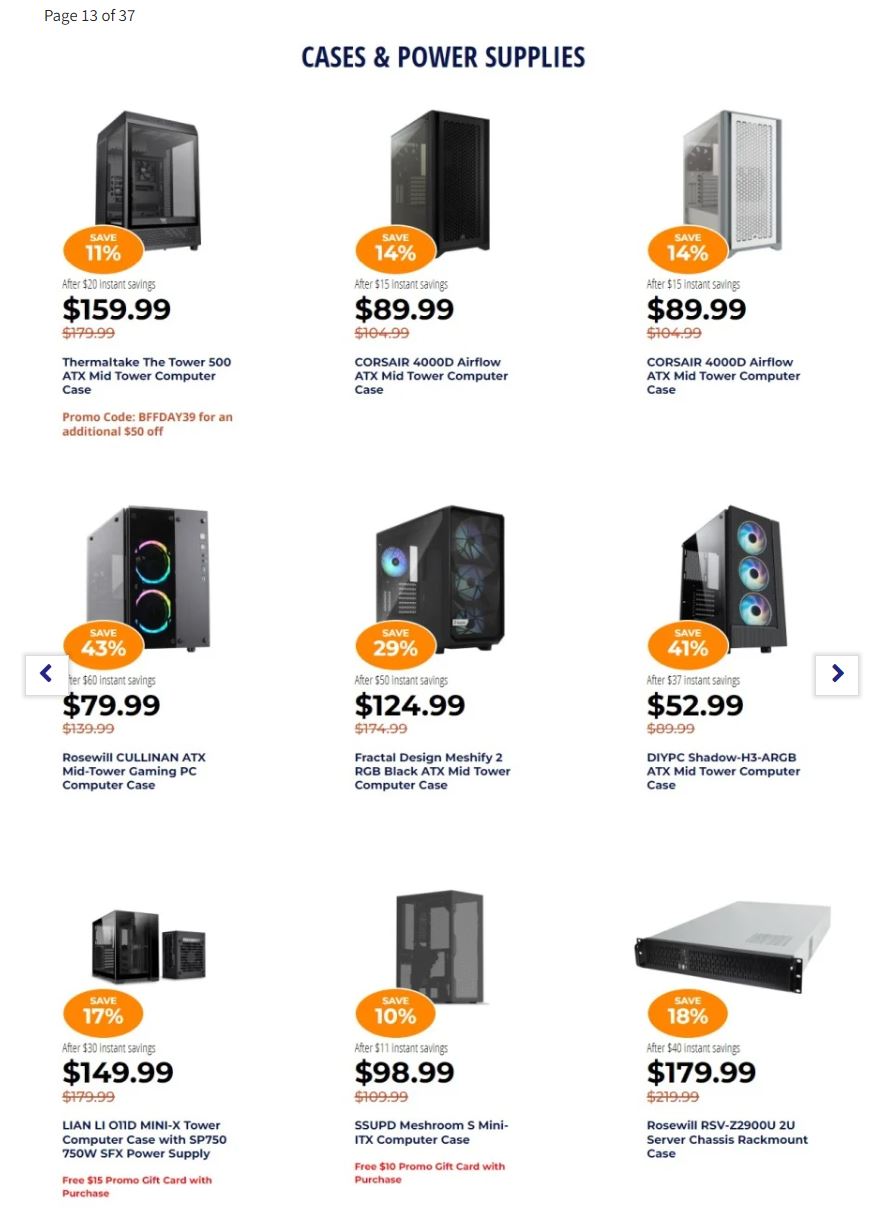 Newegg Black Friday 2022 Friday Page 13