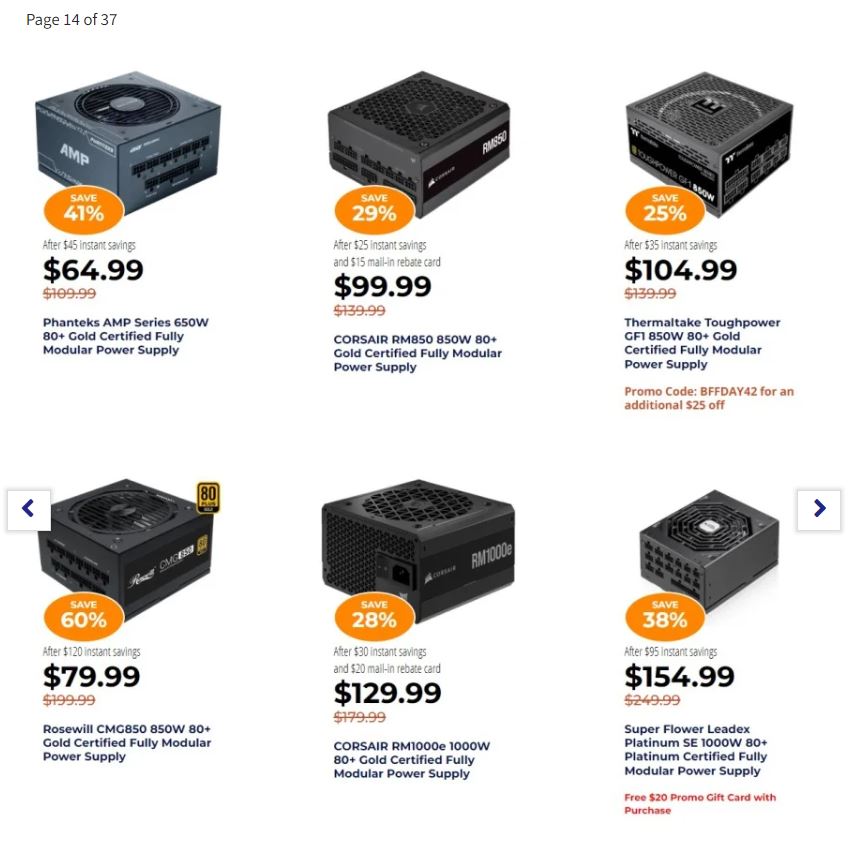 Newegg Black Friday 2022 Friday Page 14