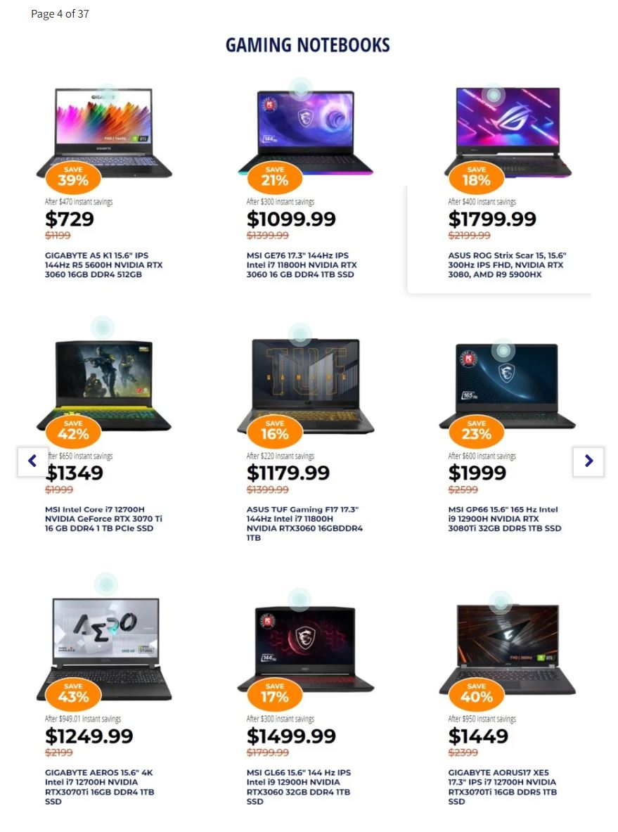 Newegg Black Friday 2022 Friday Page 4