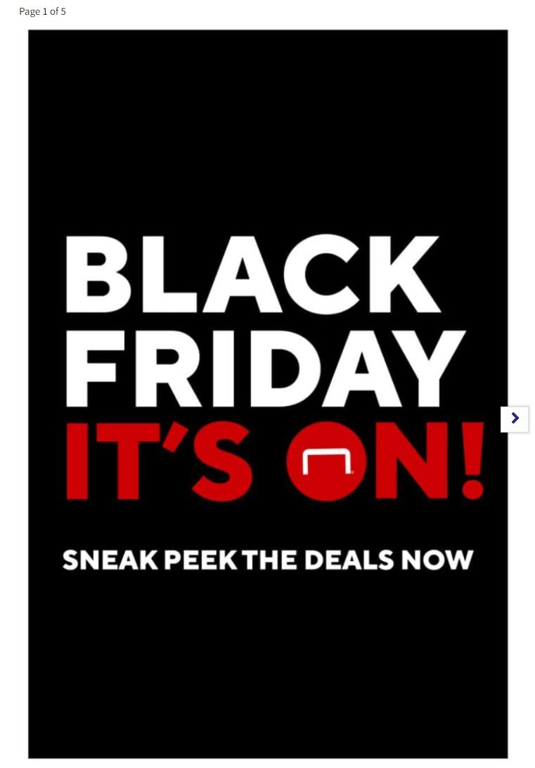 Staples Black Friday 2022 Friday Page 1