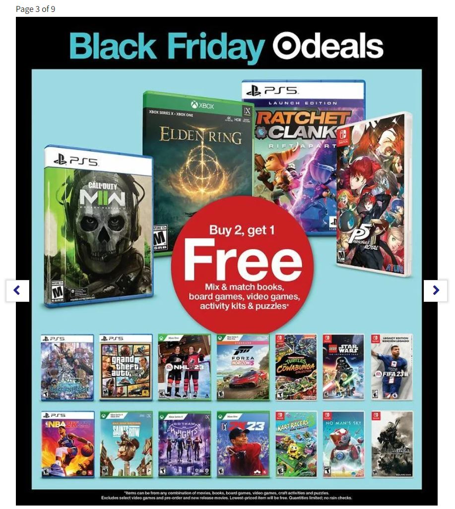 Target Pre Black Friday 2022 Page 3