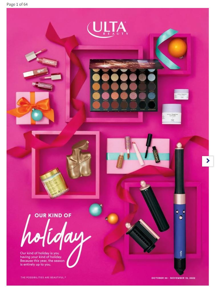 Ulta Holiday Catalogue 2022 Page 1