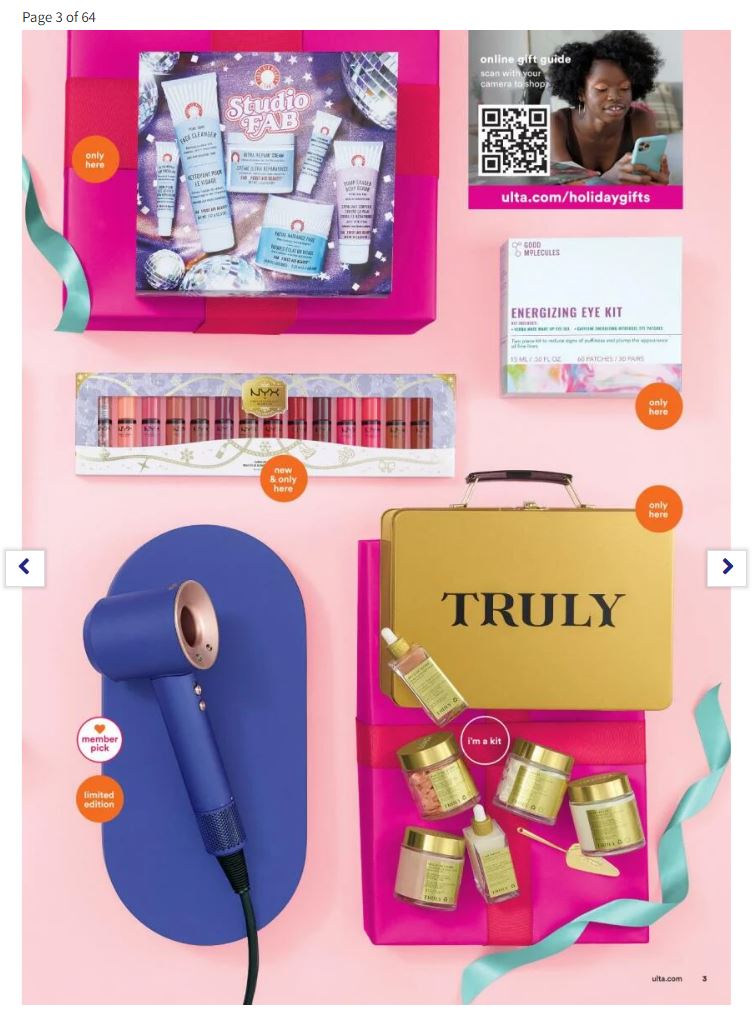 Ulta Holiday Catalogue 2022 Page 3