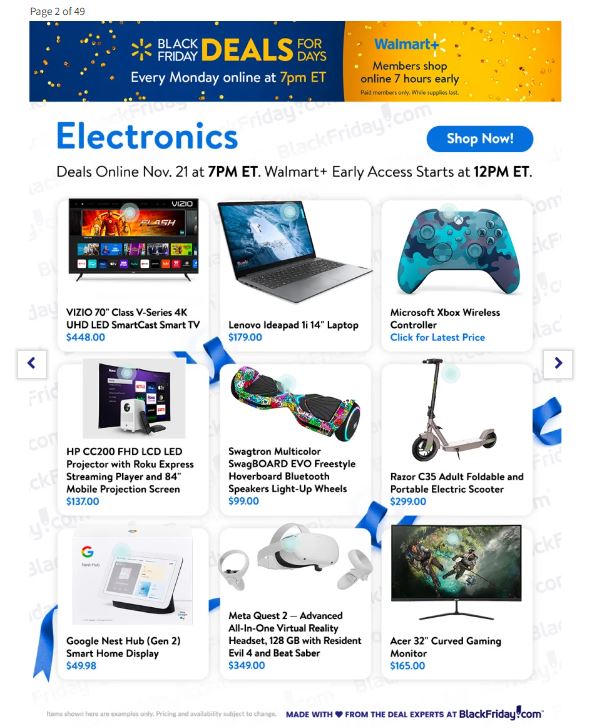 Walmart Black Friday 2022 Friday Page 2