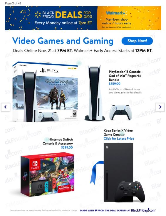 Walmart Black Friday 2022 Friday Page 3
