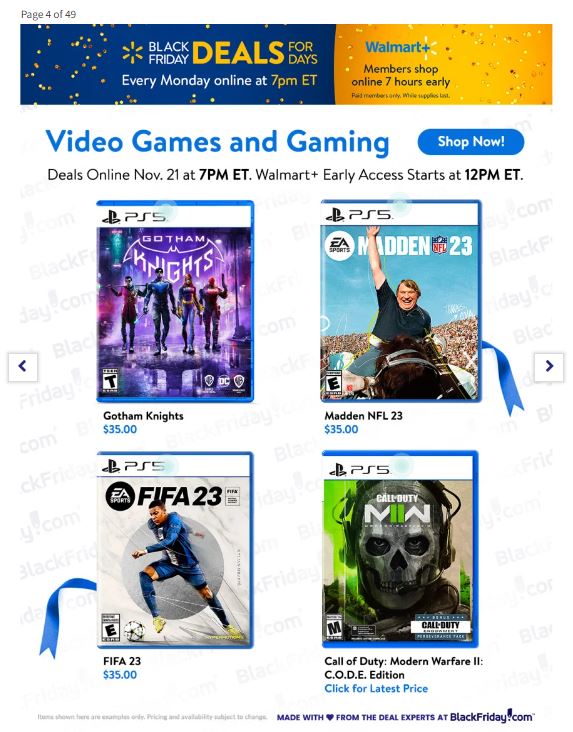 Walmart Black Friday 2022 Friday Page 4