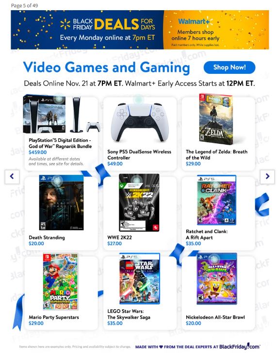 Walmart Black Friday 2022 Friday Page 5