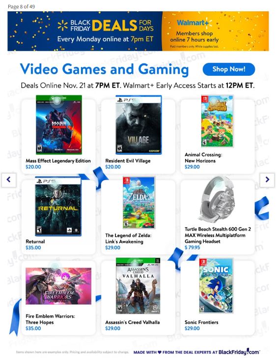 Walmart Black Friday 2022 Friday Page 8